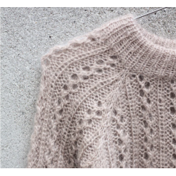 Knitting For Olive - Vaffelsweater - Enkeltopskrift