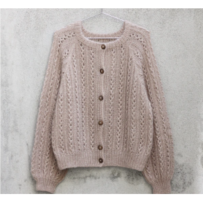 Knitting For Olive - Vaffelcardigan - Enkeltopskrift