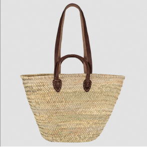 Strikketaske m/ Lange og Korte Lderremme - RESTSALG