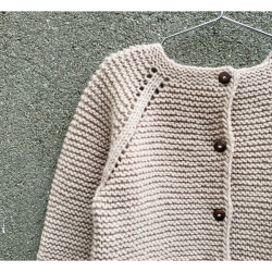 Knitting For Olive - Retrillecardigan B�rn - Enkeltopskrift