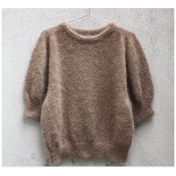 Knitting For Olive -  Puff Tee - Enkeltopskrift