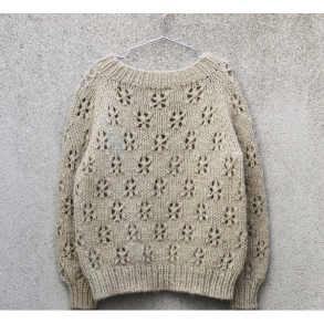 Knitting For Olive - Pizza Sweater - Enkeltopskrift