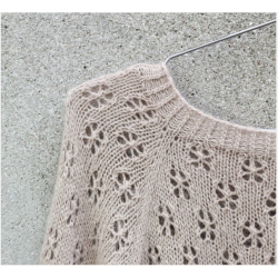 Knitting For Olive - Pizza Bluse Voksen - Enkeltopskrift