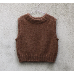 Knitting For Olive - Olives vest b�rn - Enkeltopskrift