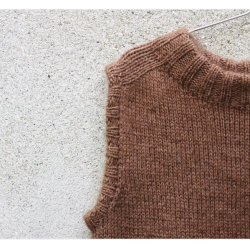 Knitting For Olive - Olives vest b�rn - Enkeltopskrift