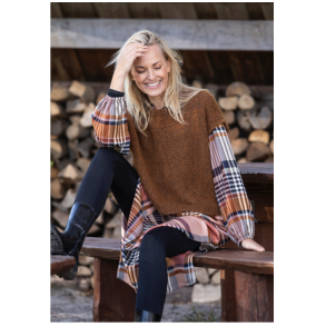 Strikkefeens Vest - Cewec - Enkeltopskrift nr 3846