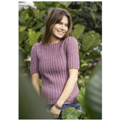 Lace T-Shirt med puf - Cewec - Enkeltopskrift 5009