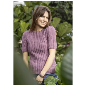 Lace T-Shirt med puf - Cewec - Enkeltopskrift 5009