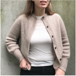 Knitting For Olive - Johannecardigan - Enkeltopskrift