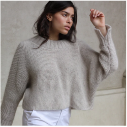 Knitting For Olive - Hannah Sweater - Enkeltopskrift