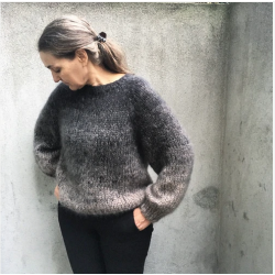 Knitting For Olive - Farveregn Sweater - Enkeltopskrift