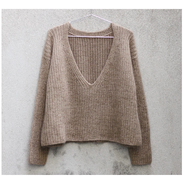 Knitting For Olive - Deep Valley Sweater - Enkeltopskrift