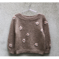 Knitting For Olive - Daisysweater - Barn - Enkeltopskrift