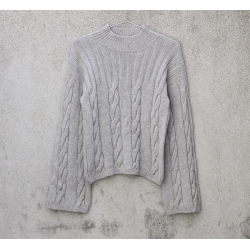 Knitting For Olive - Cobra Sweater - Enkeltopskrift