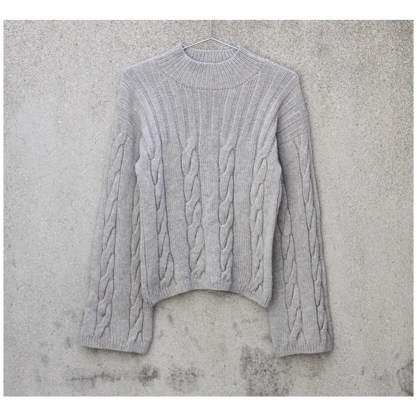 Knitting For Olive - Cobra Sweater - Enkeltopskrift