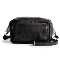 Muud - Stavanger - Hndlavet Lder Strikke Crossbody Limited Edition - SPAR 40%