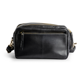 Muud - Stavanger - Hndlavet Lder Strikke Crossbody Limited Edition - SPAR 40%