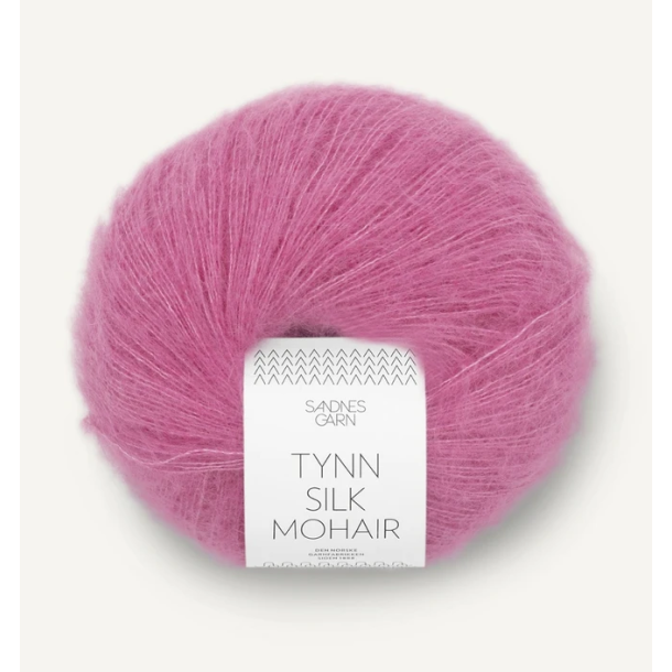 Sandnes - Tynn silk Mohair Fv. 4626 Shocking Pink