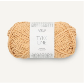 Sandnes - Tykk Line Farve 2113 Str gul