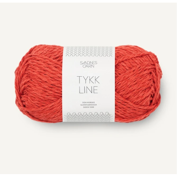 Sandnes - Tykk Line Fv. 3819 Spicy Orange