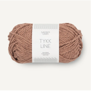 Sandnes - Tykk Line Farve 3542 Rosa Sand