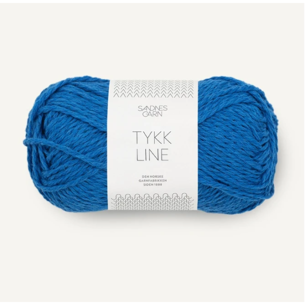 Sandnes - Tykk Line Farve 6046 jolly Blue