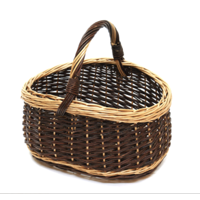 Bykurv i Flettet Rdpil. Bark