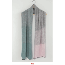 Katia - Smoothie Alpaca Fv. 302 Light Pink/Turkis Multi