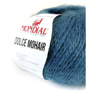 Mondial - Dolce Kid Mohair Farve 359 Turkis