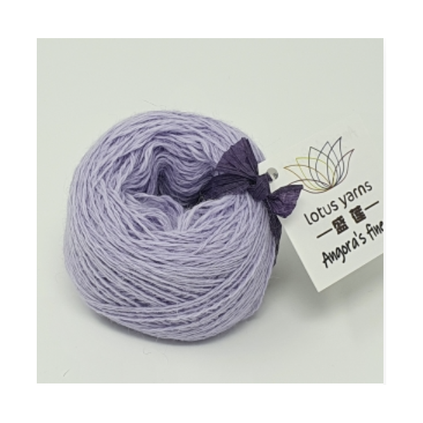 Lotus Yarn - Angora`s Finest Fv. 17 Lavendel