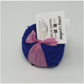 Lotus Yarn - Angora`s Finest Fv. 21 Bright Blue