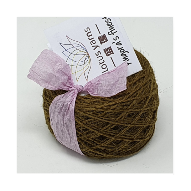 Lotus Yarn - Angora`s Finest Fv. 78 Dried Tobacco