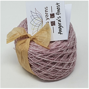 Lotus Yarn - Angora`s Finest Fv. 79 Heathered Pink