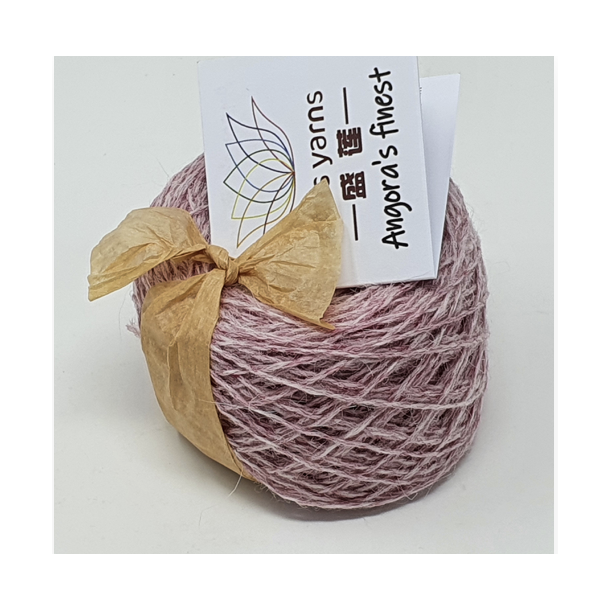 Lotus Yarn - Angora`s Finest Fv. 79 Heathered Pink