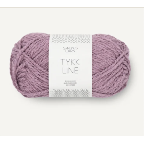 Sandnes - Tykk Line Farve 4632 Rosa Lavendel