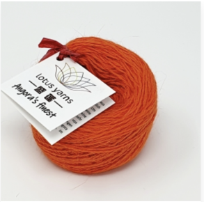 Lotus Yarn - Angora`s Finest Fv. 11 Orange