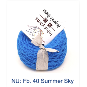 Lotus Yarn - Angora`s Finest Fv. 40 Sommer Sky