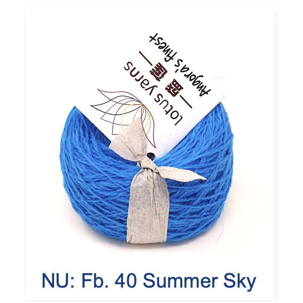 Lotus Yarn - Angora`s Finest Fv. 40 Sommer Sky
