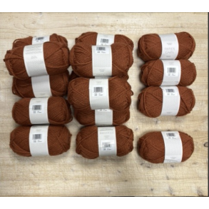 Sandnes - Fritidsgarn Farve 4035 M�rk Terracotta BLD LOT MED 15 NGL. - SPAR 40%