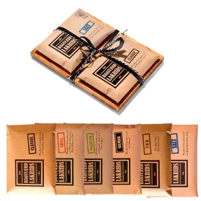 Bagsvrd Lakrids gavepakke med skrebrt med 2 valgfri lakridsplader