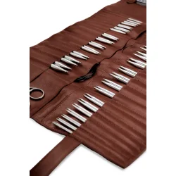 Muud . Stockholm XL - Luksus-etui til udskiftelige pinde Farve Rich Brown