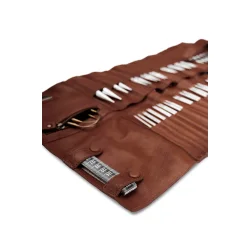 Muud . Stockholm XL - Luksus-etui til udskiftelige pinde Farve Rich Brown