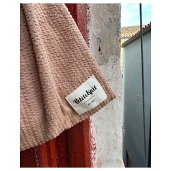 Petiteknit - Knitter's String Bag - Praline Seersucker