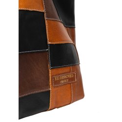 RE:Designed Tom&Cut 19 Project Taske Lder Farve Multi