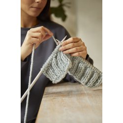 DMC - Mindful Making Strikke Kit - Hue Og Pulsvarmer