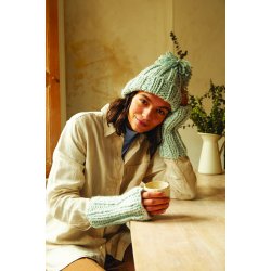 DMC - Mindful Making Strikke Kit - Hue Og Pulsvarmer