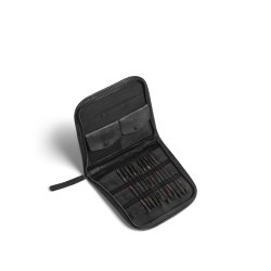 Muud - Trondheim - Luksus etui til strikkepinde Fv. Sort