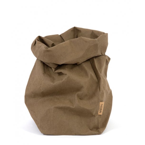 Uashmama Paper Bag - Small Fv. Oliven