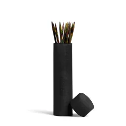 Muud - Upsala - Hndlavet lderhylster. Farve Sort