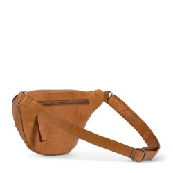 Muud - Vegas - Hndlavet lder onesized Bumbag. Farve Whisky